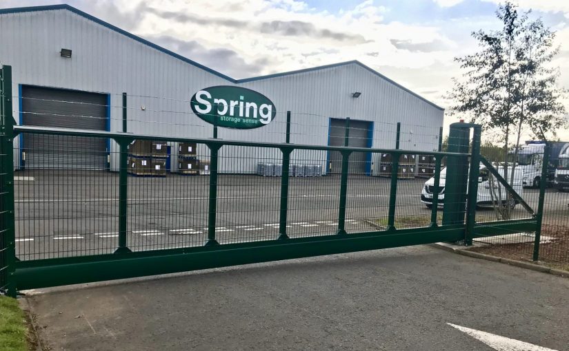 Industrial Gates Installed in Bathgate Scotland