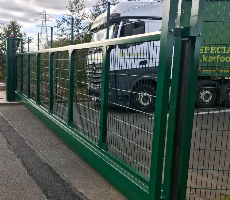 Industrial Gates Installed in Bathgate Scotland