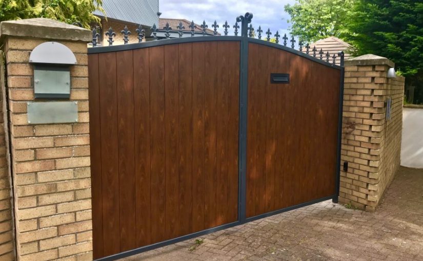 New Automatic Telescopic Sliding Gate Perth · AES (SCOTLAND) LTD
