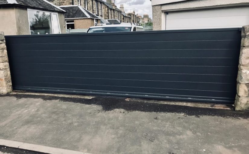 New Automatic Sectional Garage Door Edinburgh · AES (SCOTLAND) LTD